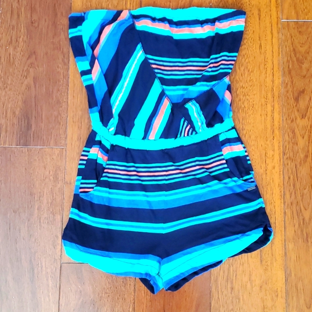 Fun striped romper